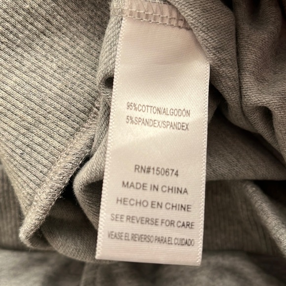 Billy T Galaxy Joggers in heather gray with black stars L - Picture 6 of 11